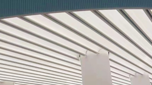 松江茸一中學@弧形鋁單板