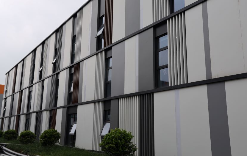 紹興國(guó)科人工智能步魚科技案例@外墻鋁單板