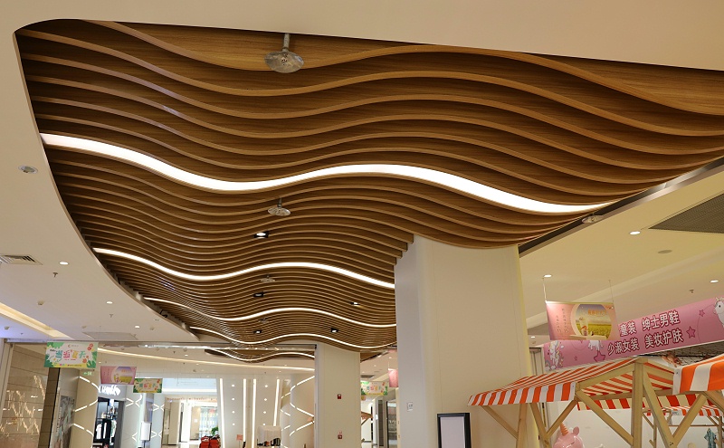 蘇州張家港市鳳凰生活廣場@異形鋁方管