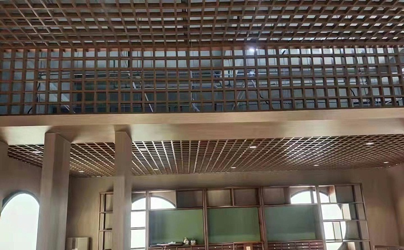 滾涂木紋格柵定制@中滬世業(yè)