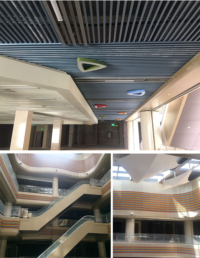 百潤時代購物商場鋁方管